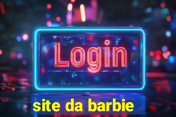 site da barbie - jogos